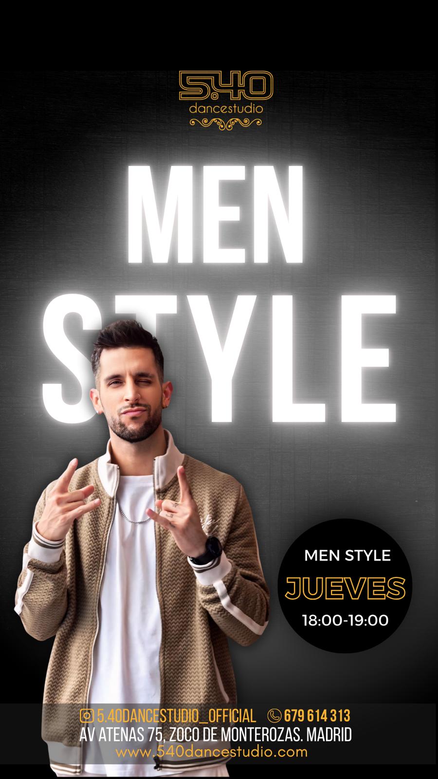 ¡Nuevas clases de Men Style los jueves!